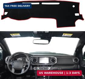 Senshine 768472777034 Dash Cover For Toyota Tacoma Accessories 2016-2022 2023 Dashboard Mat Cent