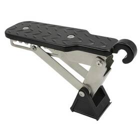 Wl-jd-4 Shi Tu Rui Car Door Step Universal Fit Roof Access Multi-foldable Aluminum Black