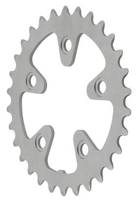 Y16u30000 Shimano Ultegra Fc-6503 74x30t 9 Spd Triple Chainring Sil
