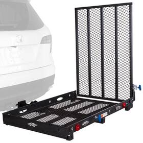 Sc400-v2 Silver Spring Hitch Cargo Carriers 48 Inch X3 Installation Hardware Wheelchair Black