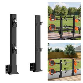 Sjfg1 Sjpulmo Inch 2place Weed Eater Rack For Trailers With Lock 360 Trimmer Holder