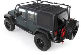 W9y-mda-smb76717 Smittybilt 76717 Src Roof Rack For Jeep Jk 4 Door