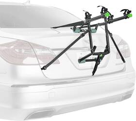 2-bike Sports 744110952308 Deluxe Trunk Mount Rack Model Zn102 Black