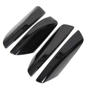Sportuli 880061419733 Black Exterior Roof Rails Rack End Cover Protection Shell Cap For 2003-2009 T