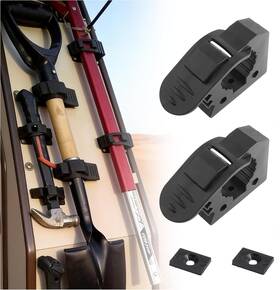 Jia-1601 Ssnnuu 2pcs Shovel Holder Adjustable Mount For Roof Rack From 1 Inch -1.5 In Diamete