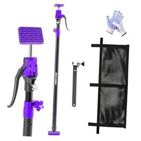 Jh-sz1001a-1 Strapinno Adjustable Cargo Bar Truck Bed Divider From 40 To 78.7 40-78.7 Inches Purple