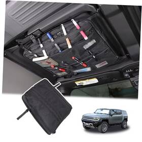 Ksjk-svcs-65656 Suetlcoity For Hummer Ev Suv Pickup Sut Car Sunroof Organizer Front Top Roof Glass-left
