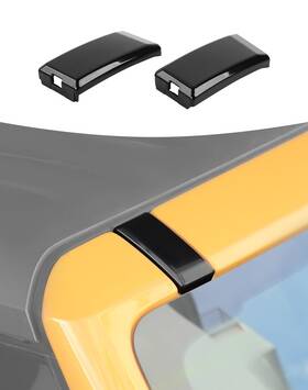 Sum202376 Summleaf For Bronco Windshield Pillar Cover Roof Rail Luggage Rack Mounting End Cap Tr