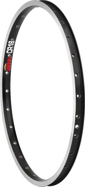 620e01p1360500bc Sun Ringle Cr-18 Rim - 20 Black 36h Clincher Schraeder