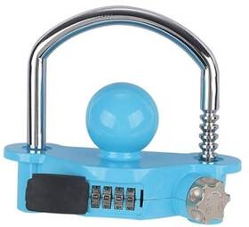 Riv002 Supeacce Yellow Trailer Hitch Lock With Combination Fit 1 Password Blue