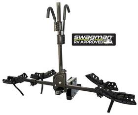 Sr-8320-00 Swagman Dispatch Hitch Mount Bike Rack For 2 Bikes Rv Camper