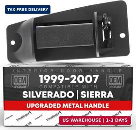 T1a 817801023097 Extended Cab Door Handle Upgraded Metal Rear Driver Compatible Wit T1a 817801023097 Extended Cab Door Handle Upgraded Metal Rear Driver Compatible Wit