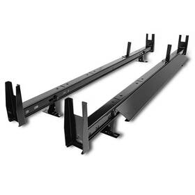 Tulr-ac02b Tac Truck Accessories Company Universal 2 Bars Roof Ladder Rack 600 Lbs Capacity Utility Adjustable Cross