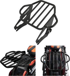 Xf2906276-b  Tcmt Two Up Mounting Luggage Rack For Harley Tour Pak Street Glide Road New