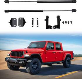 Tecbaba 702602908844 Hood Lift Supports Compatible With 2020-2026 Jeep Gladiator Jt 2018-2026 Wrangle
