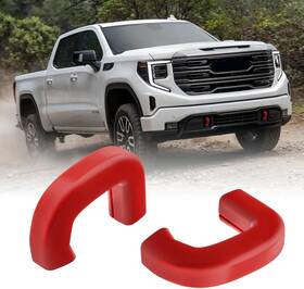 Techpicco 445040475488 Tow Hook Covers Fit For Gmc Sierra 1500 2019-2026 Vertical Hooks Hitch Cove Techpicco 445040475488 Tow Hook Covers Fit For Gmc Sierra 1500 2019-2026 Vertical Hooks Hitch Cove