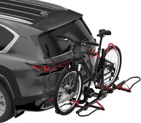Ldss1050 Tgbox 2 Inch Hitch Bike Rack Foldable 2-bike For Standard Fat Tire And Ebike