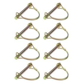 428-vh The Lord Of Tools 2 Pack Trailer Hitch Pin And Clip Part Steel Tow Bar 5/8 Inch15.8mm Diame