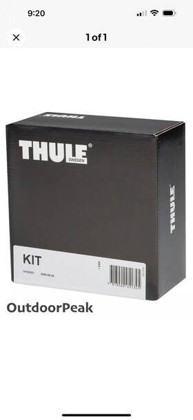 145165 Thule 091021189140 Kit 5165 Fit New Sealed -
