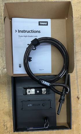 Thule 091021343719 High-grade Lock For Epos Car Rack Thule 091021343719 High-grade Lock For Epos Car Rack