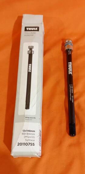 Thule 091021822139 Thru-axle Adapter 24 148 Mm