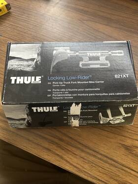 Thule 091021849082 Locking Low Rider 821 Xt New