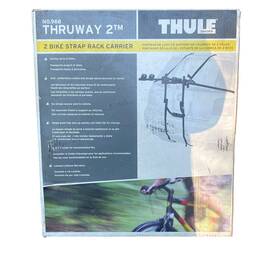 Thule 091021968172 969 Thruway 2 -6 Strap Bike Rack Carrier Trunk New Sealed Original Package
