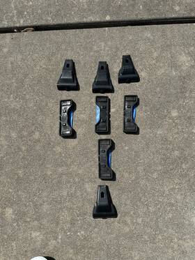 145163 Thule Fit Kit Model For Jaguar I-pace Excellent Condition