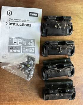 4057 Thule 7313020070964 Kit Podium Style Roof Rack Feet