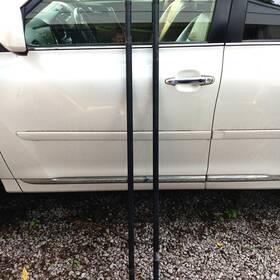 8000409 Thule Yakima Steel Round Roof Rack Crossbars Load Bar 58 Inch End Caps