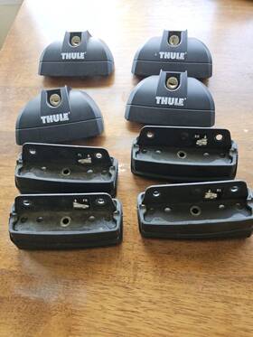 853-20613 Thule For 650 / 650r Fit Kit Podium Roof Rack Hardware Set Accessory