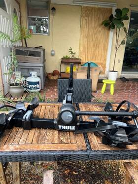 905402 Thule Doubletrack Pro Xt Black 2 Hitch Mount Bike Rack Local Pickup Mia Area