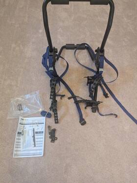 910xt Thule Passage 2 Bike Trunk Mount Carrier