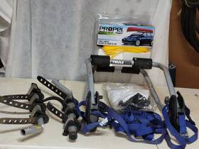 962xt Thule Speedway 3 Bike Rack And Propel Canoe Carrier