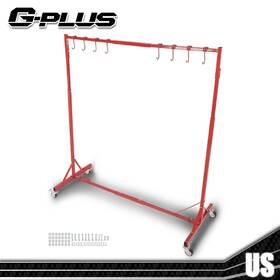 Tianchuan200603013021 Tianchuan Fit For Painting Drying With Hook And Swiveling Wheels Redauto Body Stand Rack 5ft-7