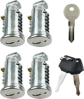 Tikscience 313096119106 Lock Cores Fit For Thule Car Racks System And Accessories One-key Sy