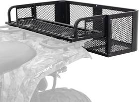 332010 Titan Ramps Rear Atv Cargo Carrier Basket 150 Lb Steel