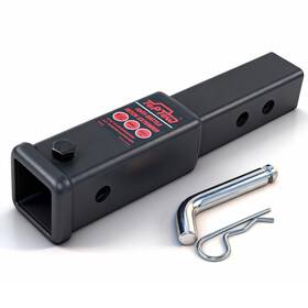 64338 Toptow 2 Inch Hitch Receiver 7 And 8 1/2 Extender /2 With Pin