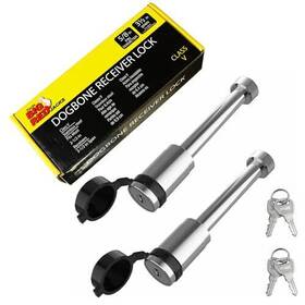 Atrmt9137r Torin 2 Pack Hitch Lock Pin 5/8 Inch Trailer Receiver Locking For Black 2pcs