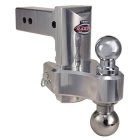 Trz6al-hd Trimax 797824102972 Razor 6 Inch Heavy-duty Aluminum Adjustable Drop Hitch Pin And Clip