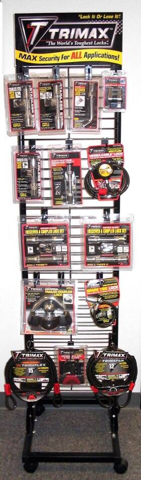Tdr40 Trimax Locks - Pop Rack Wflexible Assort Each