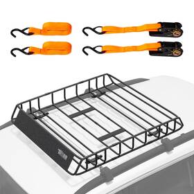 46roofcarrier-59 Tuffiom 46 Inch X 36 6 Universal Rooftop Cargo Carrier Basket Heavy Duty Steel Roof Ra