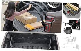 Tzd-250 Tzd 798323440510 Universal Truck Bed Extender For Full-size Pickup Trucks Retractable Tailgate