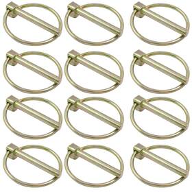Unlorspy Unlorspy20230926-030 12 Heavy Duty Stainless Steel Lynch Pins 1/4 Inch X 1.77 For Tractors Trailers