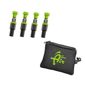 97-9903 Up Down Air 4 Piece Adjustable Tire Deflator Kit And Storage Bag - Psi 10-30 Lbs