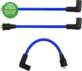 Us 445042433462 7 Inch Spark Plug Wires For Mercury Mariner 110 9.8hp 1975-1989 3 Pack