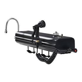 Vevor 197988088592 4 Gal Roof Rack Water Tank Portable With Splash-guard Panel