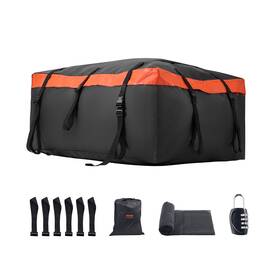 840d Vevor 197988656616 Extra Large Car Rooftop Cargo Carrier Bag 23 Cubic Feet Pvc Waterproof