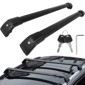 Vevor 601707117352 Cross Bar Roof Racks For Hyundai Tucson 2016 2017 2018 2019 2021 Black Col