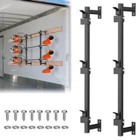 Zj9702 Viewkurm Eater Rack And Hanger For Enclosed Trailer Landscape Trimmer Holder